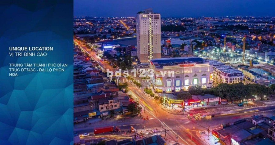 Charm Diamond Ngay Vincom Dĩ An, đang hoạt động và có cư dân hiện hữu sinh sống đông đúc giá 1,2 tỷ