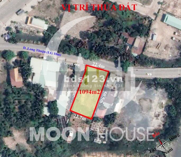 1094m2 đất mặt tiền đường Long Thuận Phường Trường Thạnh quận 9
