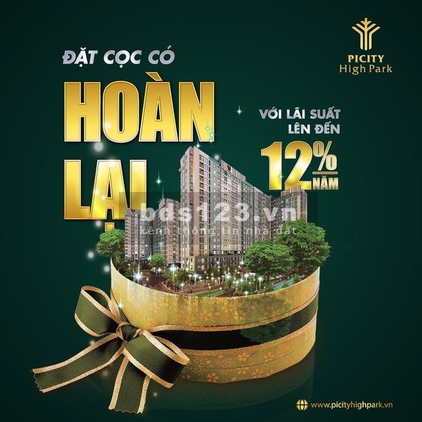 Chỉ 750tr sở hữu CH thông minh chuẩn resort 5* 2PN sát ga Metro + TTHC Q12, đủ tiện ích, SH lâu dài