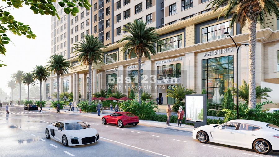 Ra hàng 3 tầng shophouse khối đế dự án IA 20 Ciputra giá chỉ 36tr/m2 bàn giao ngay