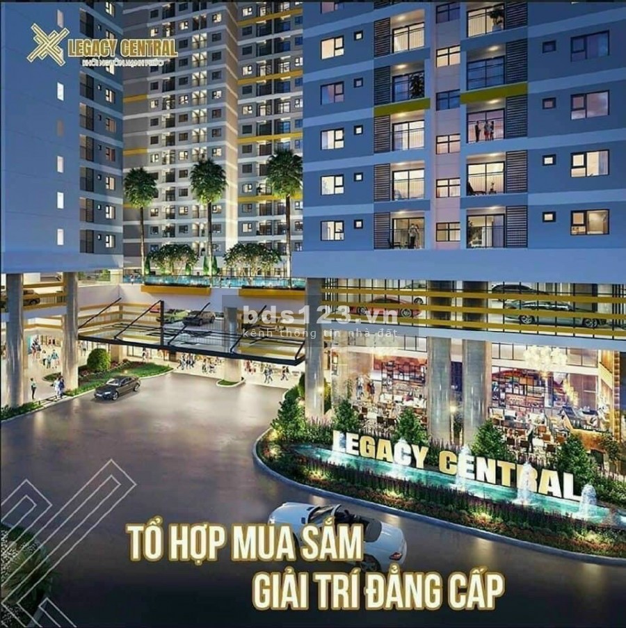 Bán căn hộ mới. khởi ngồn năng lượng tích cự Legacy Central tiện ích đủ, lh 0336089262
