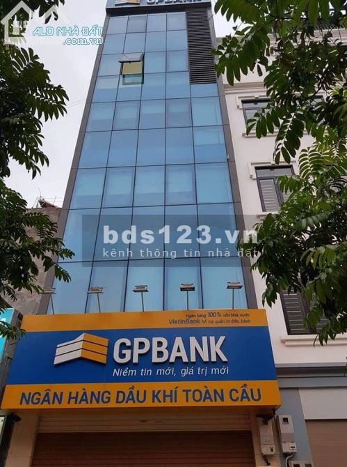 Bán nhà MP Trung Kính Quận Cầu Giấy 8 tầng, 100m, trụ sở bank, giá giảm mạnh còn: 38 tỷ