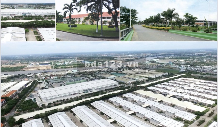 Bán đất trong khu công nghiệp khu vực QL 1A, Bến Lức, Long An, diện tích 1,4ha - 25ha