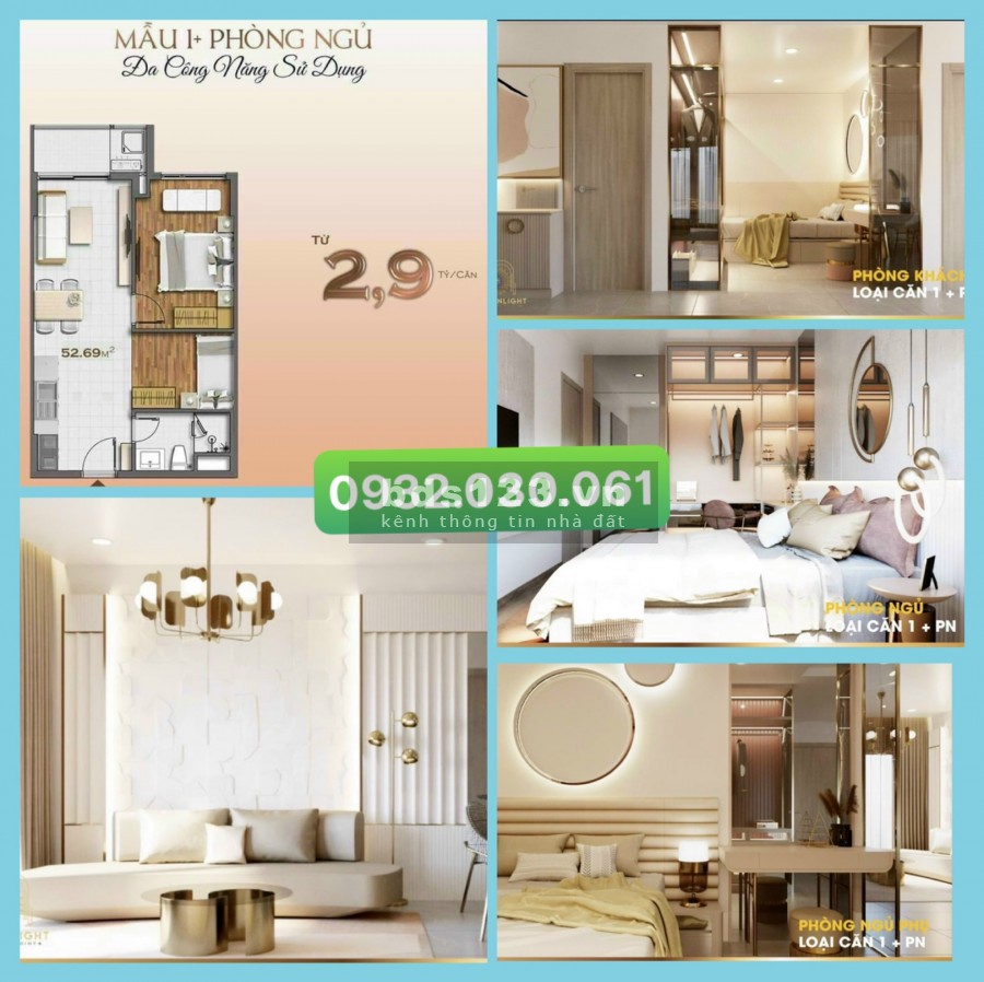 Cần bán căn hộ Moonlight Center Point Bình Tân giá chỉ 55tr/m2, chiết khấu 3-8% tt 1%/tháng