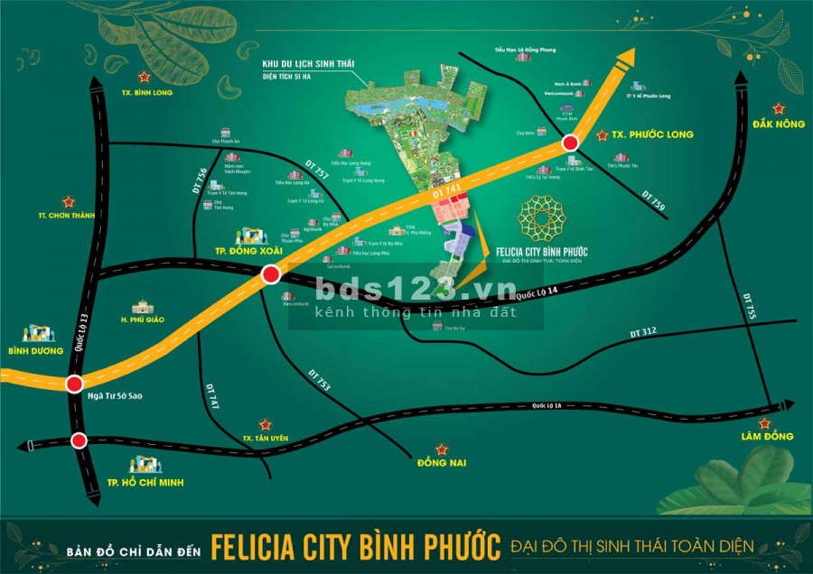 Cơ sở hạ tầng ngày một hoàn thiện, kèm theo những tiện ích nổi bật trong dự án.