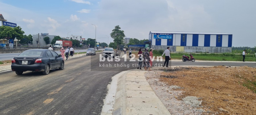 Quỹ hàng mặt đường QL1A đất nền đấu giá Quảng Ninh, liên hệ xem đất 0977763535