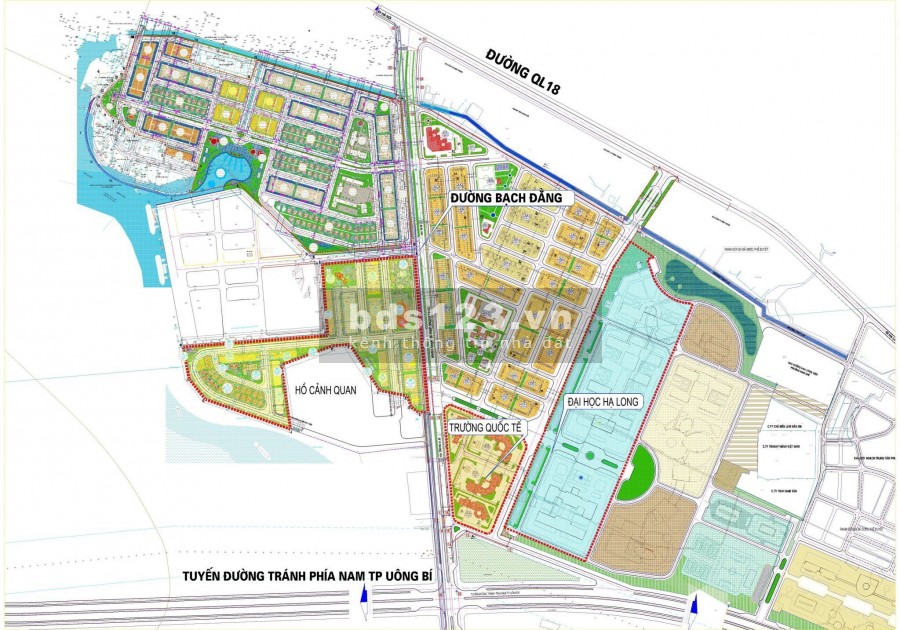 Dự án đất nền lô hoa hậu vị trí siêu đẹp tăng giá cực tốt tại trung tâm Uông Bí, Quảng Ninh