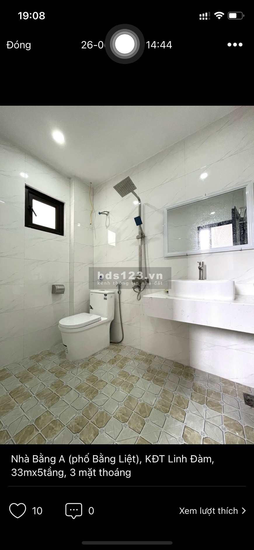 Sổ đỏ trao tay, ở ngay, diện tích 30m2, phố Bằng A, Hoàng Liệt, Quận Hoàng Mai giá 2.x tỷ
