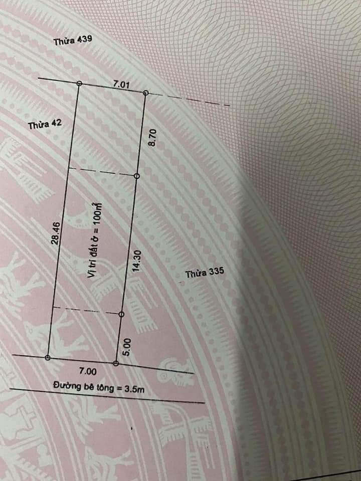 Chính chủ cần bán lô đất Phước Lâm gần nhà thờ giá bán nhanh 2.1 tỷ, lh 0785352352