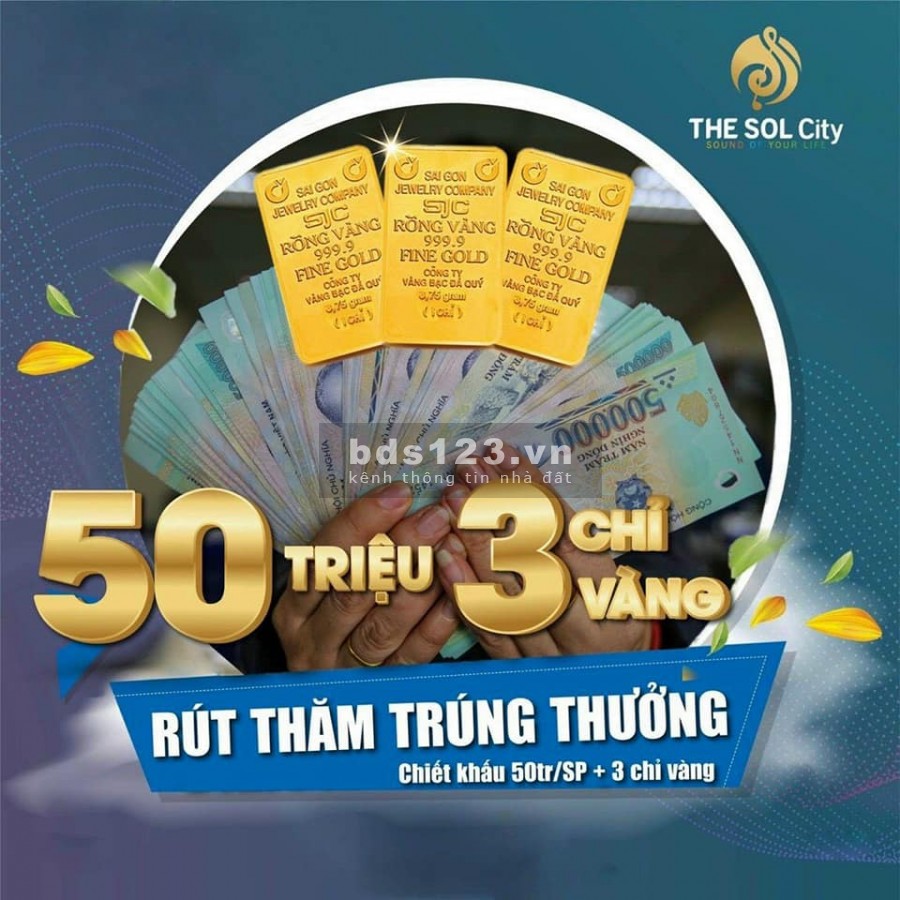 The Sol City Nam Sài Gòn chính thức nhận booking giai đoạn 3 (Tháng 9), giá thoả thuận
