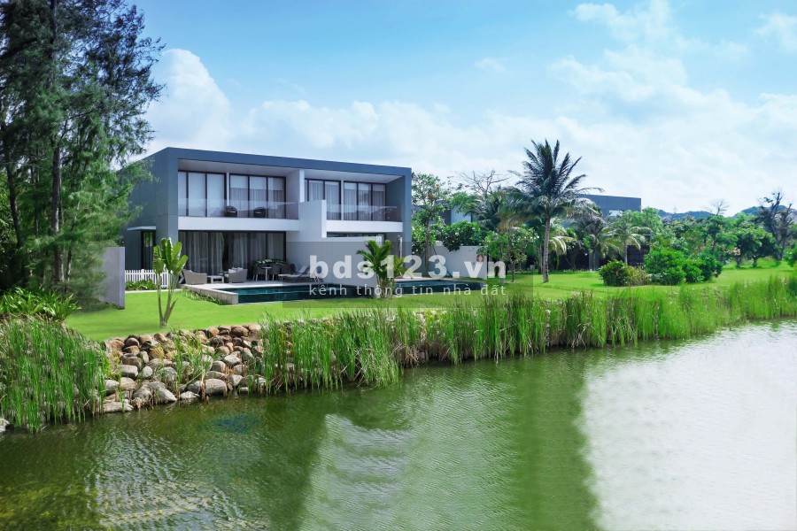 Bán Biệt Thự Santuary Hồ Tràm giá bán 15 tỷ, thanh toán 40% nhận nhà ngay, pháp lí đủ