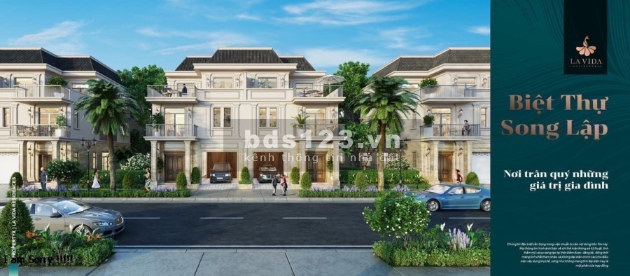 Biệt thự song lập Lavida Residences thành phố biển Vũng Tàu hỗ trợ vay ân hạn gốc không lãi suất
