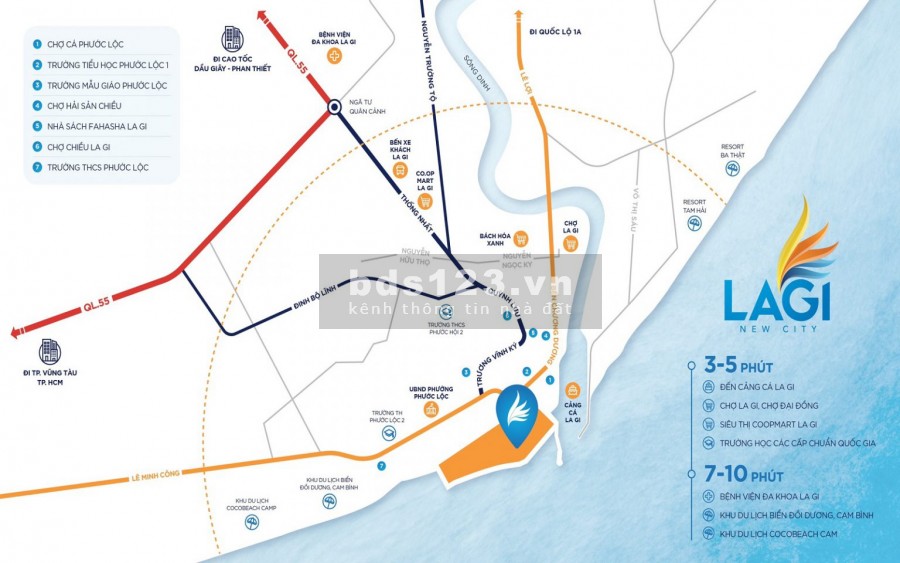 Mở bán dự án đất nền sổ đỏ biển Lagi New City Bình Thuận, giá chỉ 35 triệu/m2, lh 0903066813