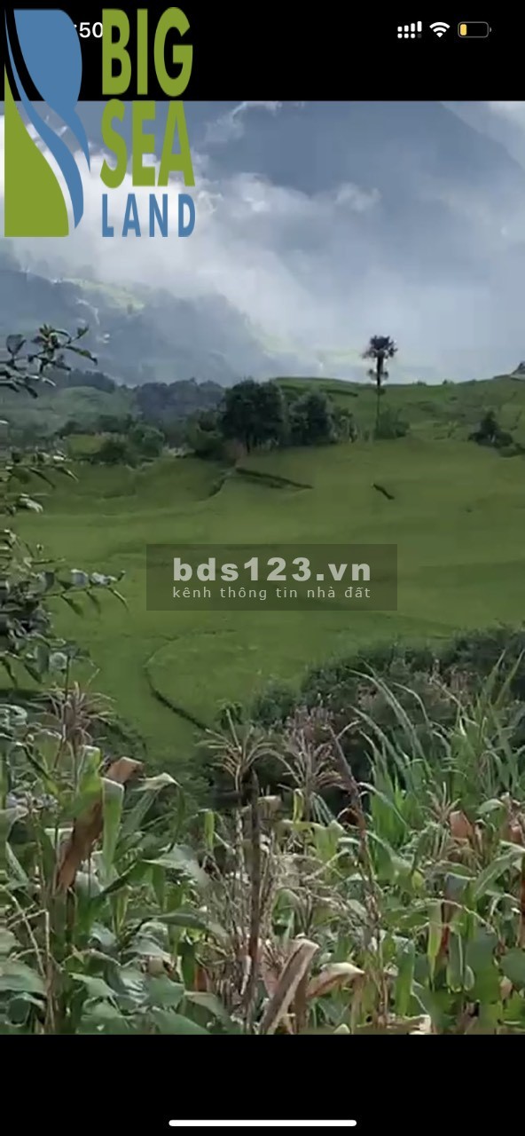 Bán mảnh đất Phan Cán Sử - Y Tý (Sapa 2) Độ cao 2000m có View săn mây lý tưởng.
