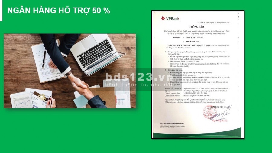 Cần bán đất nền ngay mặt tiền đường DT 741, giá từ 399tr/m2, hạ tầng hoàn thiện, LH: 0906.683.189
