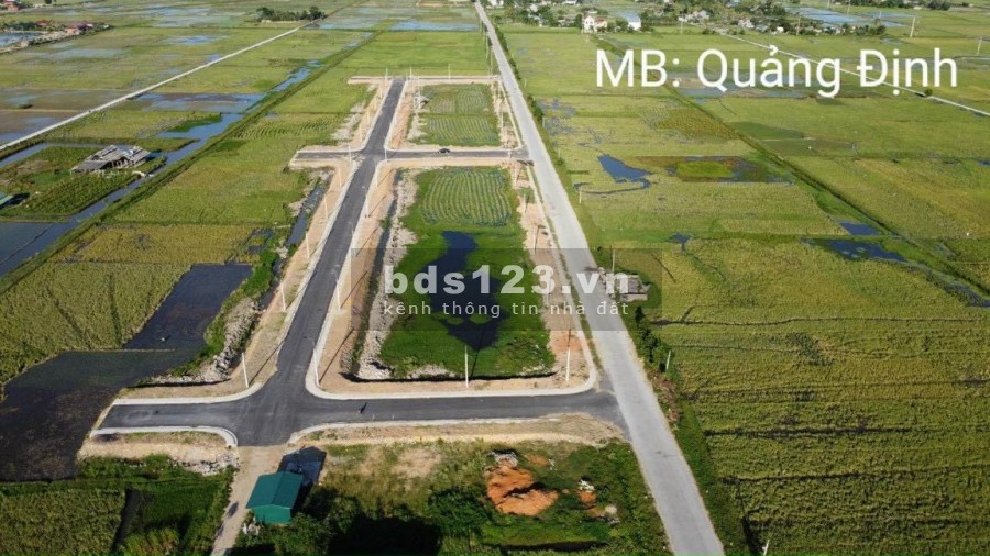 Cần chuyển nhượng lô đầy suất ngoại giao giá rẻ xã Quảng Định, pháp lí đầy đủ