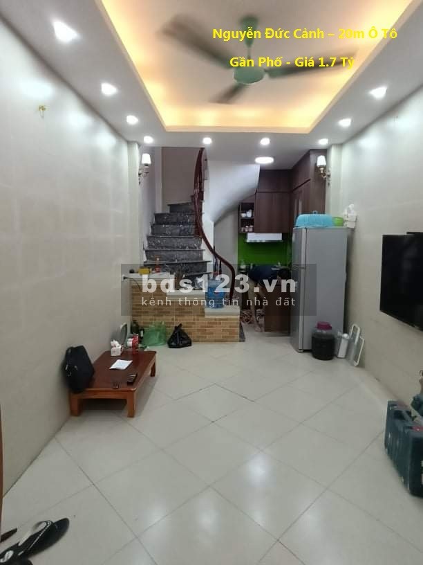 Nguyễn Đức Cảnh, 20m ô tô, cạnh phố, ở ngay, diện tích 21m2 5 tầng giá bán 1.69 Tỷ