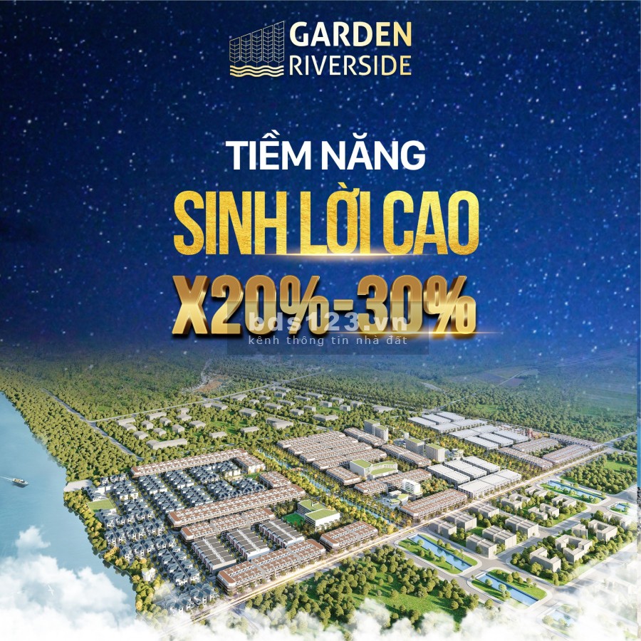 Khu đô thị ven sông Sài Gòn chỉ 14tr/m2 sở hữu ngay đất nền khu trung tâm