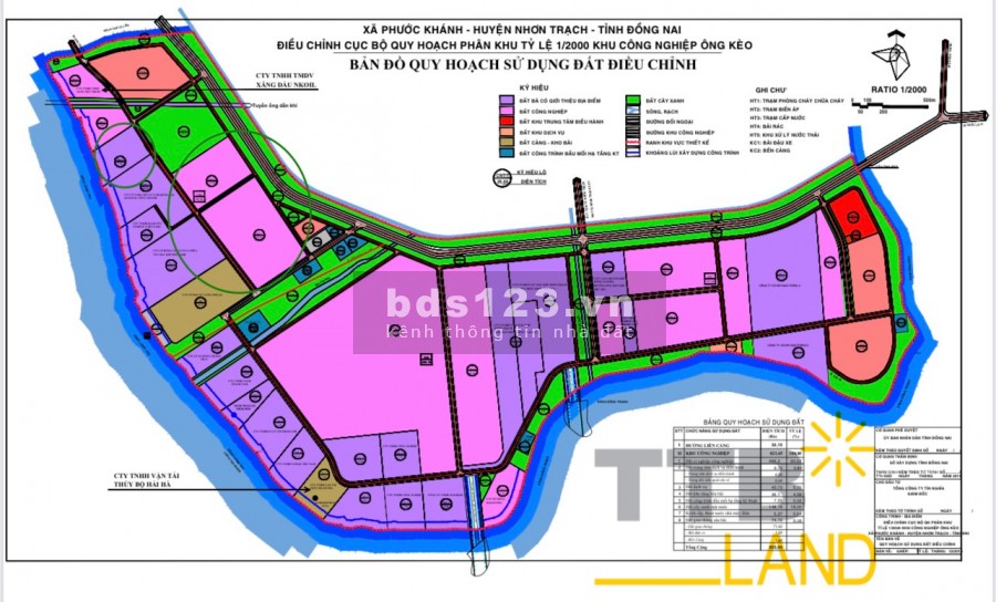Cho thuê đất lớn 5ha đến 40ha trong Khu Công Nghiệp Ông Kèo, Nhơn Trạch, Đồng Nai