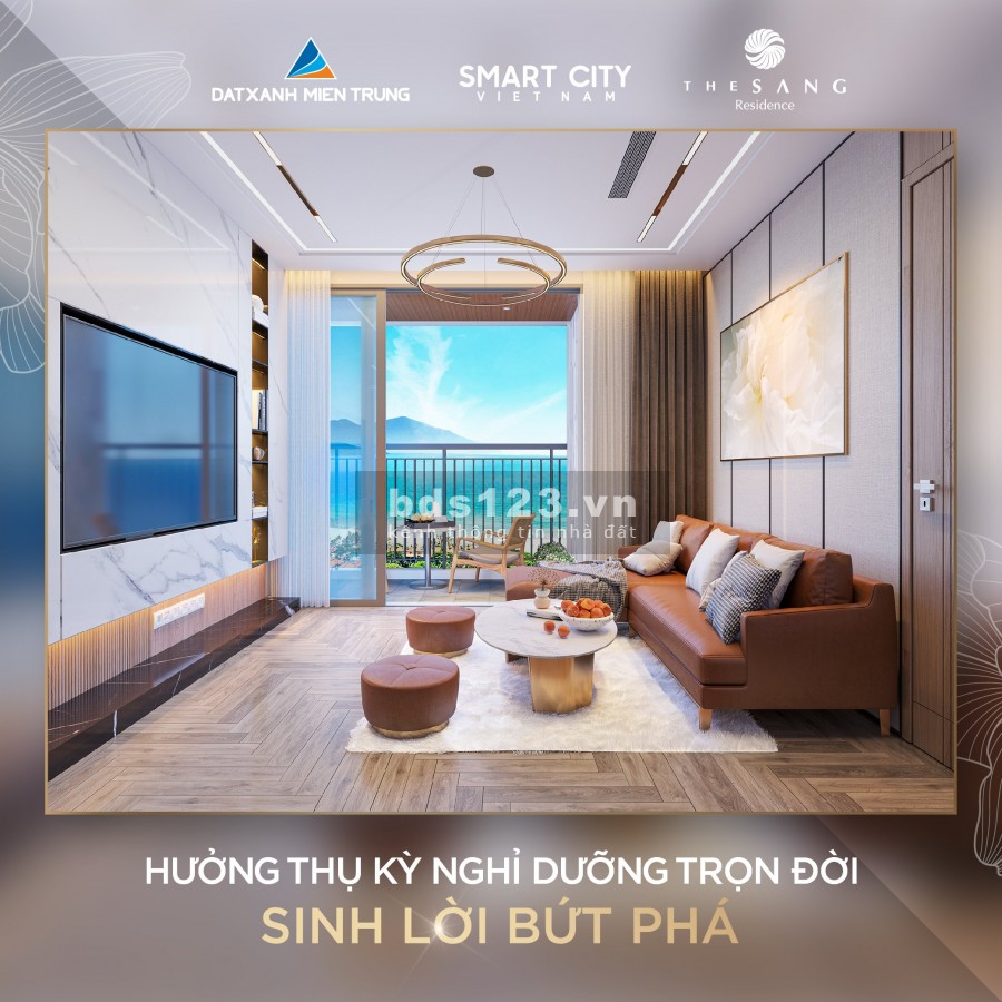 Căn hộ 2PN chung cư cao cấp The Sang chiết khấu lên đến 17% cho khách hàng
