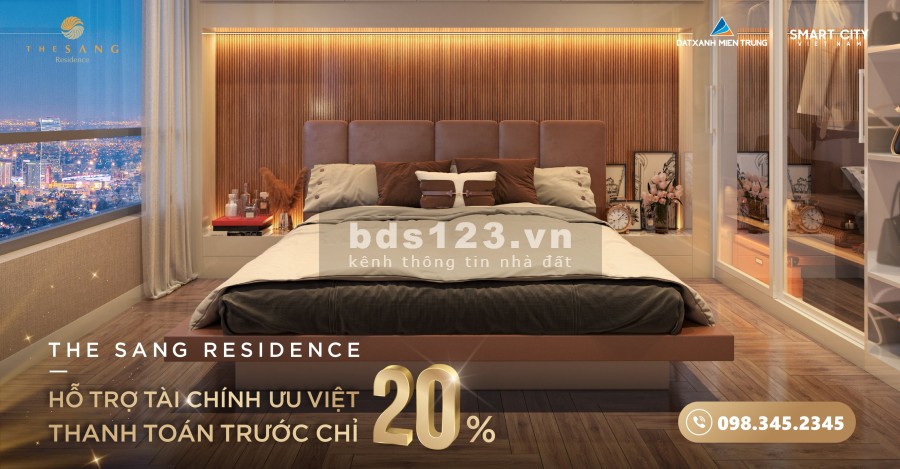 Căn hộ 2PN chung cư cao cấp The Sang chiết khấu lên đến 17% cho khách hàng