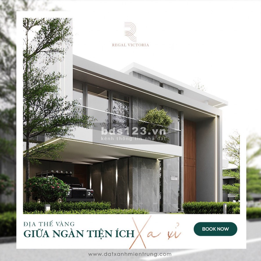 Chính chủ cần bán biệt thự nghỉ dưỡng ven biển dự án Regal Victoria giá ưu đãi, tiện đầu tư