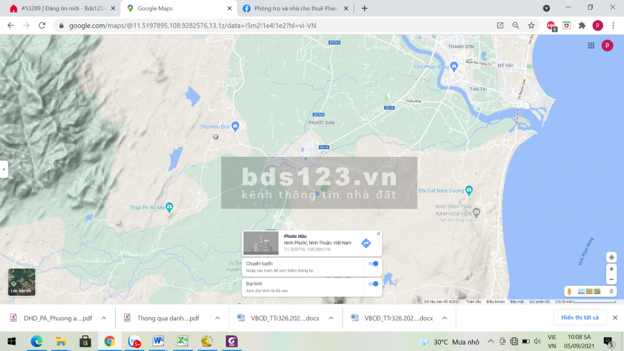 Cho thuê mặt bằng mặt tiền tỉnh lộ DT709B Phước Hữu, Ninh Phước, Ninh Thuận