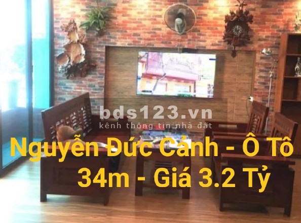Nguyễn Đức Cảnh, nhà đẹp, ở ngay, hai mặt thoáng, gần phố, ô tô, dt 34m2, 5 tầng, giá 3.2 tỷ