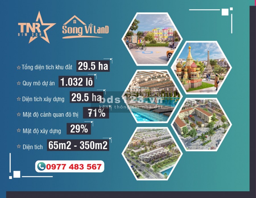 Bán đất nền dự án TNR Stars Bỉm Sơn Thanh Hóa, tiện ích nội khu đầy đủ, giá tốt đầu tư