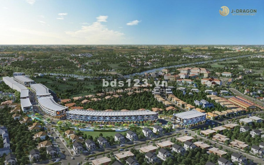 Dự án J Dragon sở hữu vị trí đắt địa và là vị thế độc tôn tại trung tâm huyện Cần Đước