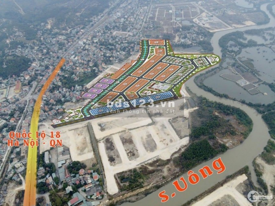 Bán đất nền trung tâm Uông Bí, ngay trục 6 làn đường, giá chỉ từ 15 triệu, dự án Mario Starlight