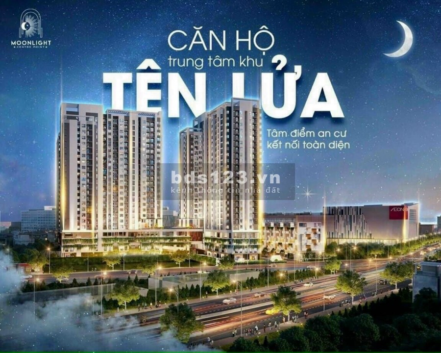 Căn hộ đường Tên Lửa giá 50 triệu/m2, liên hệ 0938247393, chung cư Moonlight Centrer