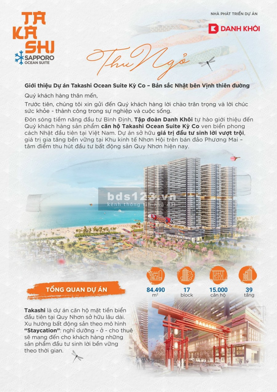 Takashi Ocean Suite Kỳ Co thiết kế kiến trúc đẹp phong cách Nhật bên Vịnh thiên đường Quy Nhơn