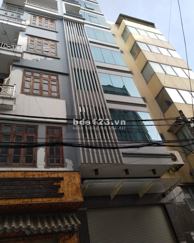 Bán nhà phân lô mặt phố Kim Quan Thượng, Long Biên 80m x 6T thang máy view công viên, KD
