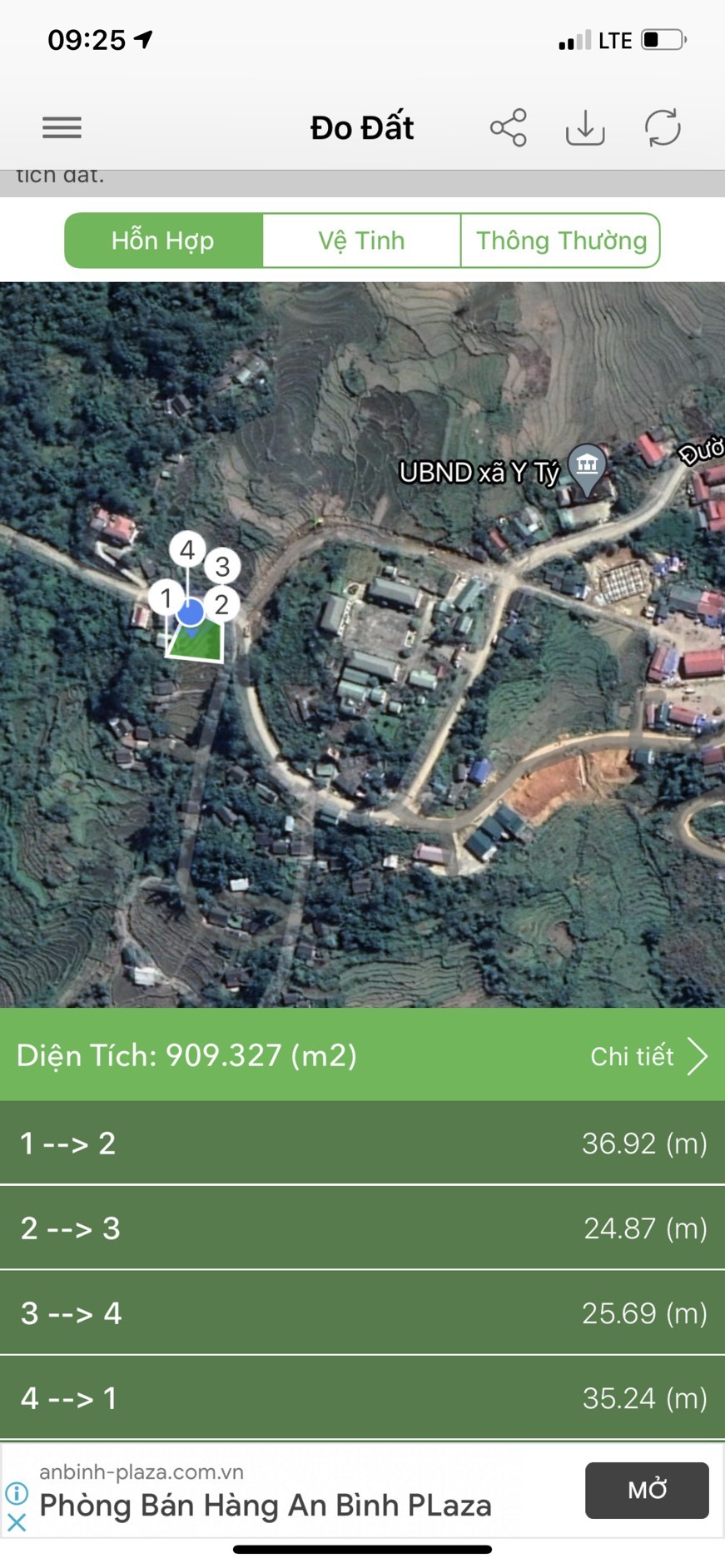 Mảnh đất trung tâm Y Tý duy nhất còn sót lại, 2 mặt tiền, giá đầu tư, liên hệ 0933561998