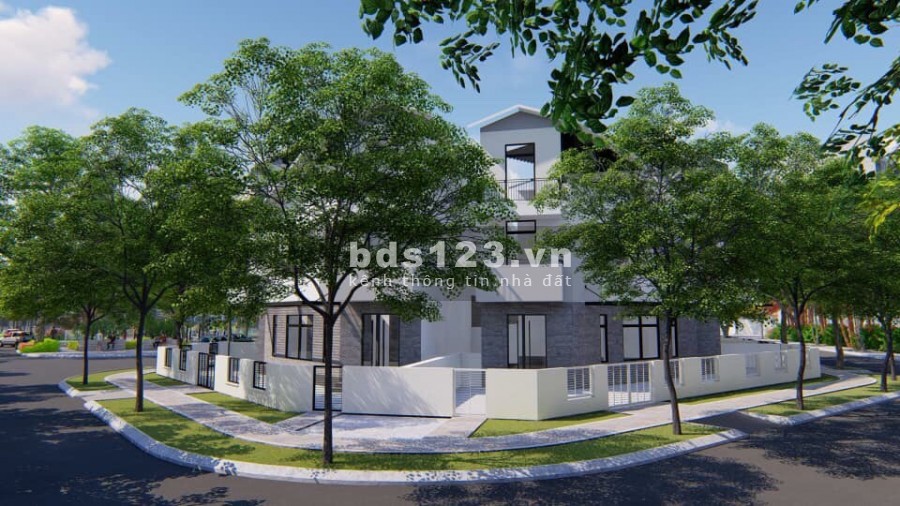 Căn góc view công viên trung tâm khu C Royal Park, 2 mặt tiền thoáng mát, đường trước nhà 15m