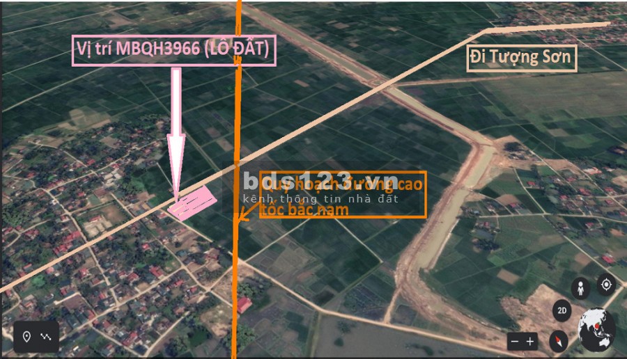 Đầu tư đất Thanh Hóa tài chính hơn 400 triệu, đường liên huyện 16m, sinh lợi nhanh