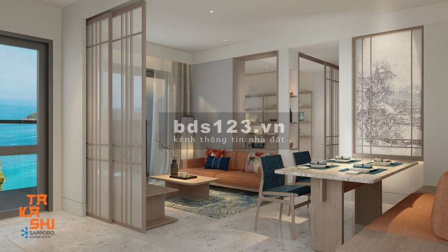 Bán căn hộ chung cư cao cấp view biển, chung cư Takashi Ocean Suite Kỳ Co, giá bán tốt