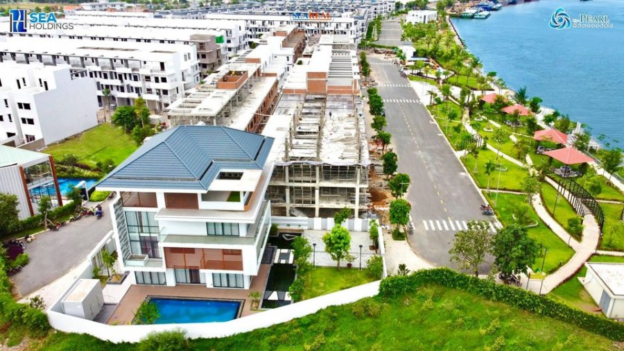 Bán nhà phố dự án Pearl Riverside khu đô thị chuẩn 5K, tiện ích đầy đủ, pháp lí đầy đủ