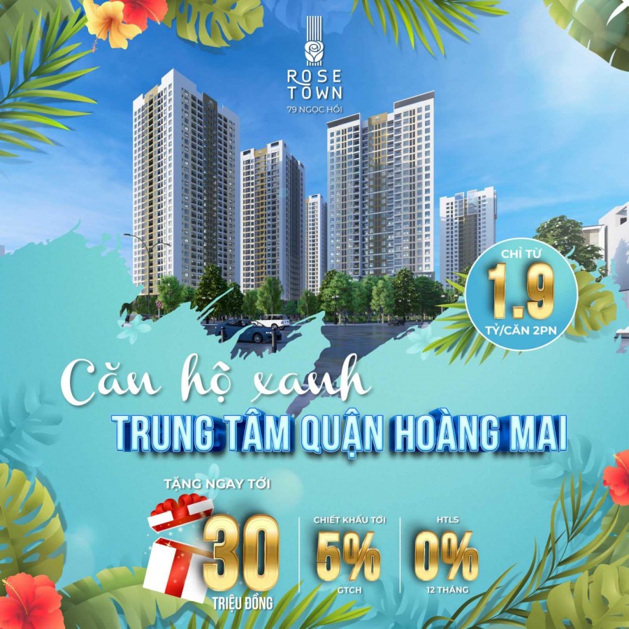 Qũy ngoại giao căn 3p/n Chung cư Rose Town Chỉ từ 2,4xx tỷ căn liên hệ 0961822892