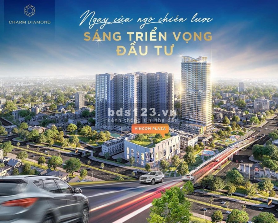 Chỉ từ 200 triệu sở hữu căn hộ cao cấp Charm City thanh toán 1% mỗi tháng, chiết khấu cao