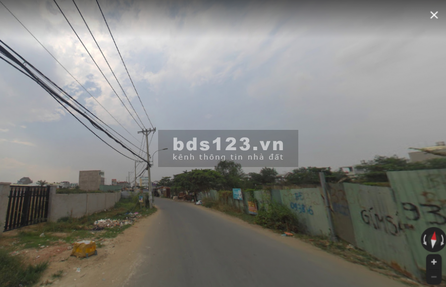 Diện tích 2115m2 đất xây dựng mới phường Long trường mặt tiền đường Trường Lưu