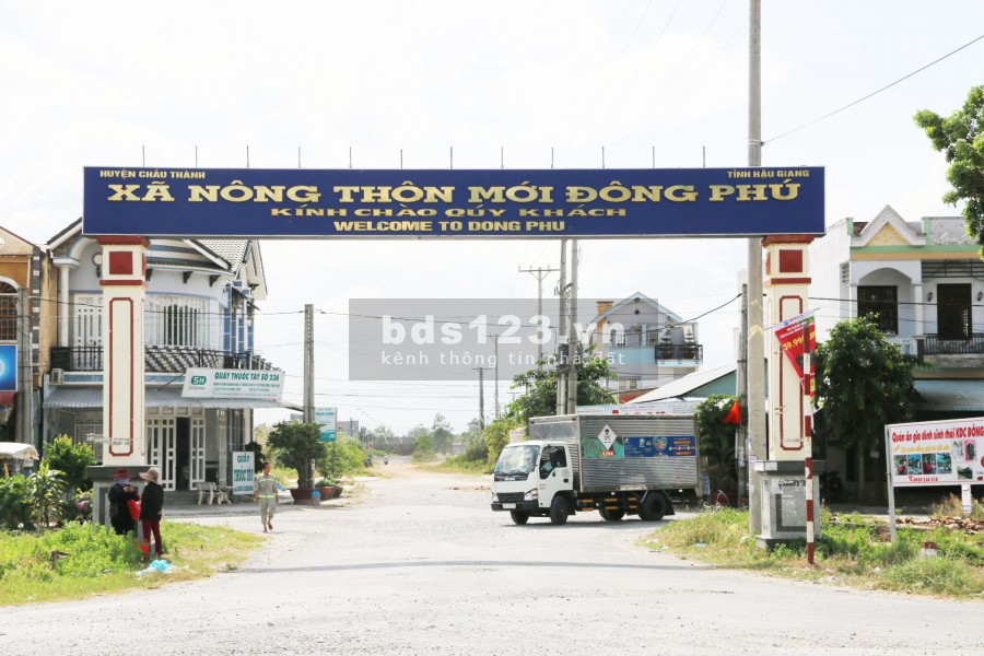 Bán nền Đông Phú gần chợ Mái Dầm của Hậu Giang, giá bán 730 triệu, thương lượng