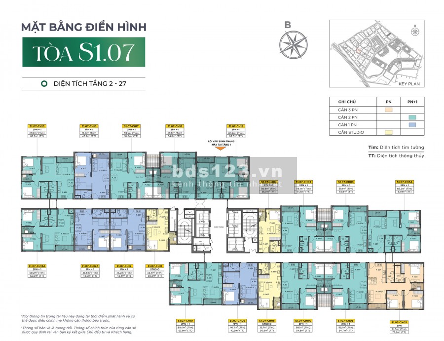 Chính chủ bán căn hộ 1 phòng ngủ cao cấp tại Vinhomes Ocean Park Gia Lâm, Hà Nội