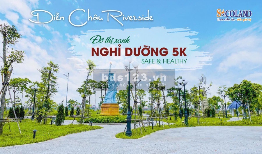 Cần bán lô đất giá rẻ đầu tư dễ sinh lời, dự án Diễn Châu Riverside vị trí đắc địa, đầu tư sinh lời