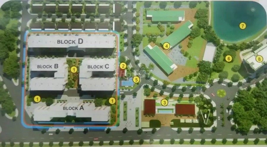Bán Shophouse Quận 9 thành phố Thủ Đức, giá rẻ nhất khu vực 3,4 tỷ
