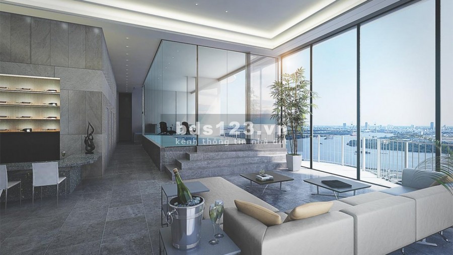 Căn hộ có ban công view biển đẹp, chính sách chiết khấu hấp dẫn, miễn 1 năm phí quản lí