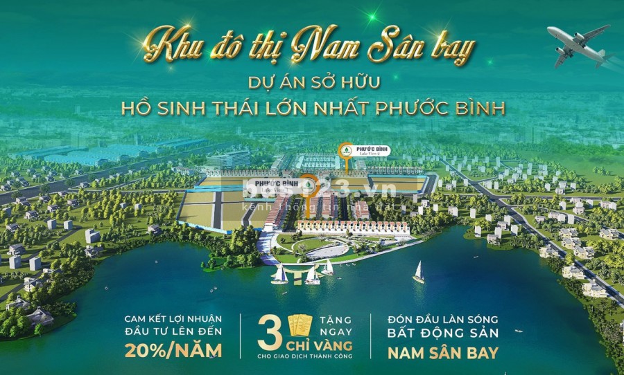 Bán đất nền dự án Phước Bình LakeView suất đầu tư đặc biệt tại bất động sản Long Thành