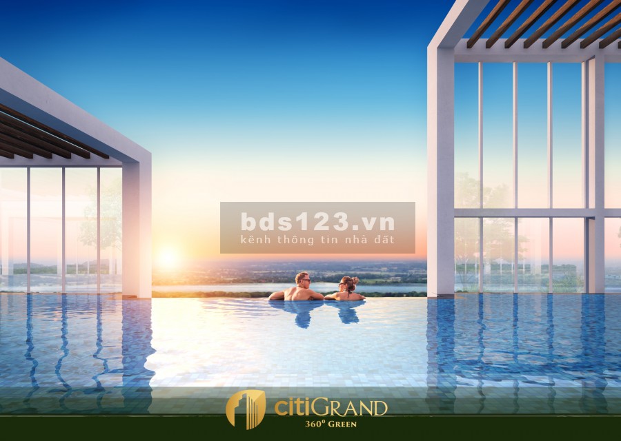 Chính chủ bán căn hộ cao cấp CitiGrand Quận 2 view Quận 1, 2PN 2WC giá gốc CĐT