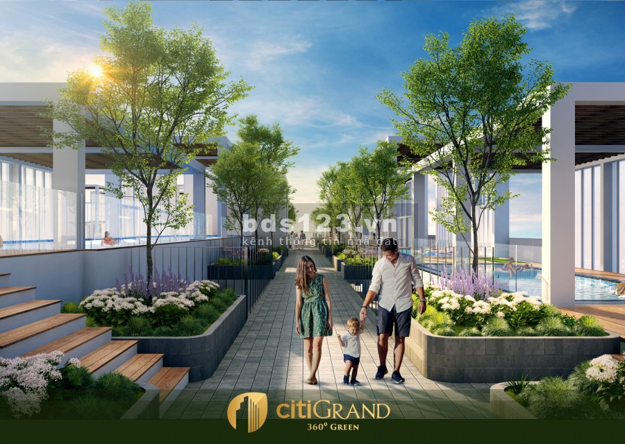 Chính chủ bán căn hộ cao cấp CitiGrand Quận 2 view Quận 1, 2PN 2WC giá gốc CĐT